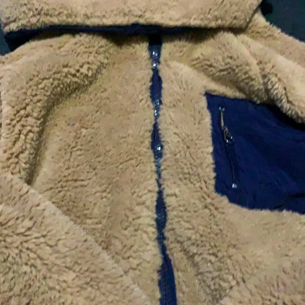Fluffy jacket